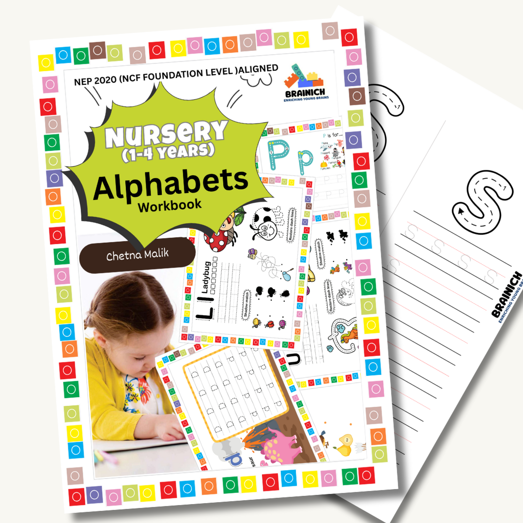 Alphabets Workbook for Nursery (Ages 3–4 Years)