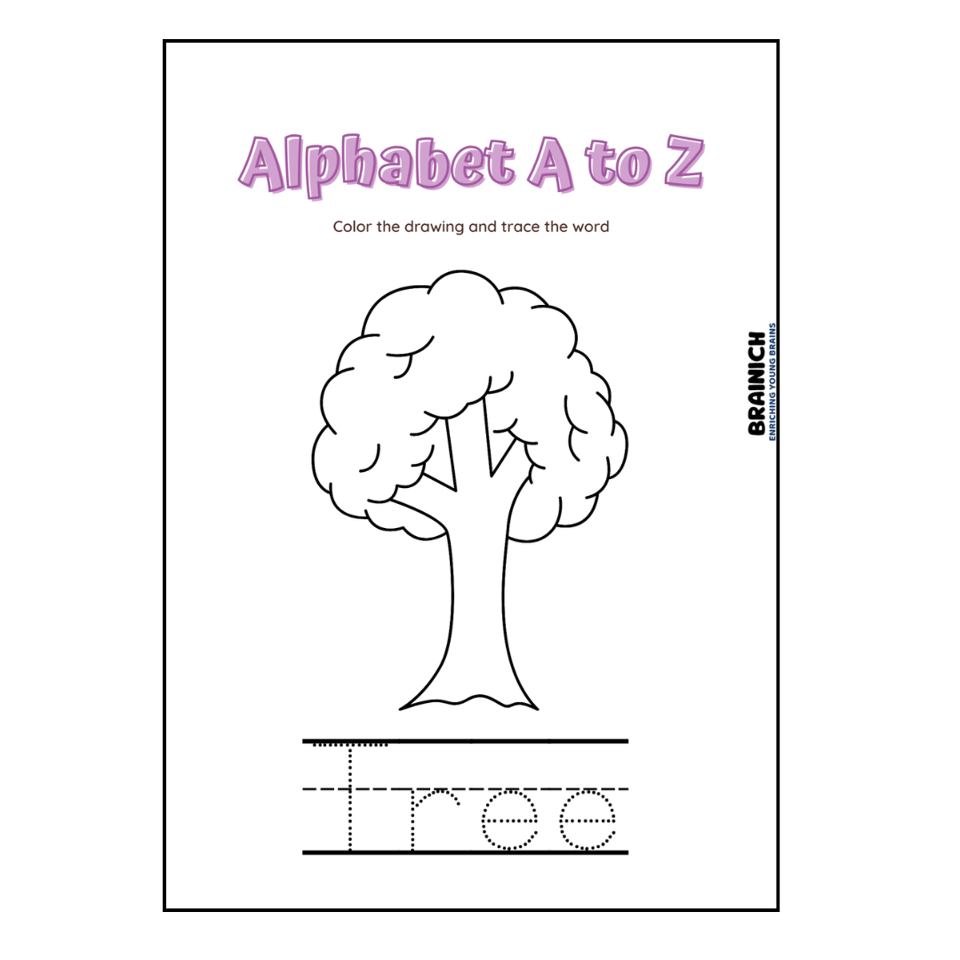 Alphabets Workbook for Nursery (Ages 3–4 Years) - Image 2