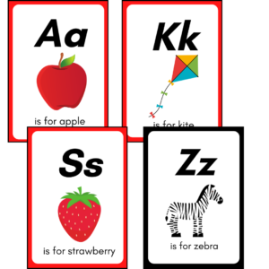 Brainich Alphabet Flash Cards – Early Learning for Kids (Ages 2–6)